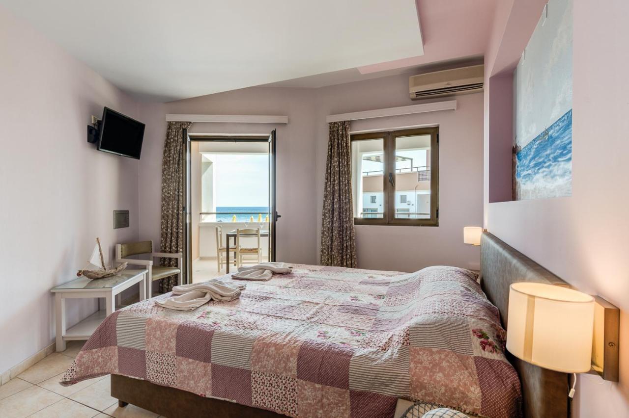 Alkionis Beach Hotel Apartments Sfáka Zewnętrze zdjęcie